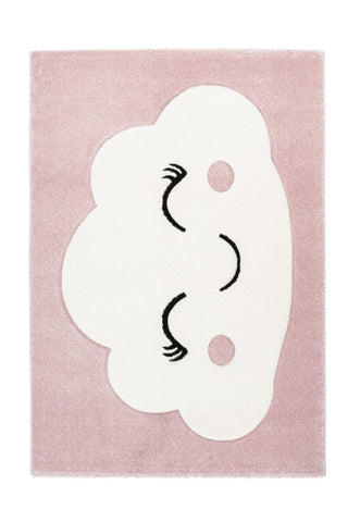 Amigo 328 Pink Happy Cloud Kids Rug - Lalee Designer Rugs