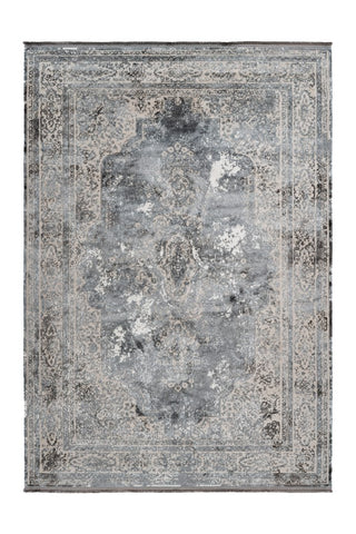 Pierre Cardin - Elysee 902 Silver Transitional Faded Rug - Lalee Designer Rugs