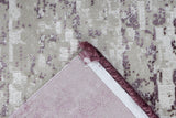 Pierre Cardin - Elysee 903 Lilac Textured Modern Rug - Lalee Designer Rugs