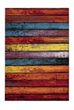 Espo 312 Rainbow Multi Colour Thick Rug - Lalee Designer Rugs