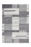 Feeling 501 Silver Simple Thick Geometric Rug - Lalee Designer Rugs
