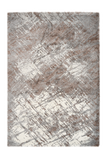 Harmony 401 Abstract Beige-Silver Rug with Jagged Lines - Lalee Designer Rugs