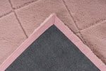 Impulse 600 Powder Pink Very Soft Fluffy Diamond Rug