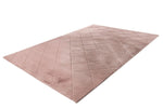 Impulse 600 Powder Pink Very Soft Fluffy Diamond Rug