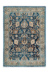 Medellin 402 Modern Blue Rug with Vintage Look - Lalee Designer Rugs