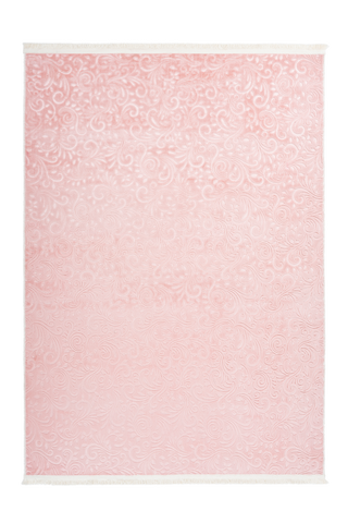 Peri 100 powder pink Machine Washable Rug - Lalee Designer Rugs