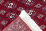Royal 904 Traditional Red Rug with Border - Lalee Designer Rugs