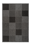 Sunset 605 Outdoor and Kitchen Silver Rug with Geometric Design - Lalee Designer Rugs