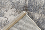 Sensation 504 Thick Modern Grey Beige Rug with Jagged Design - Lalee Designer Rugs