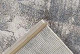 Sensation 504 Thick Modern Grey Beige Rug with Jagged Design - Lalee Designer Rugs