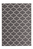 Sunset 604 Outdoor and Kitchen Grey Rug with Moroccan Design - Lalee Designer Rugs